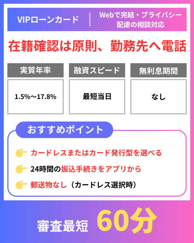 VIPローンカード(オリックス・クレジット)|Webで完結、プライバシー配慮の相談対応
