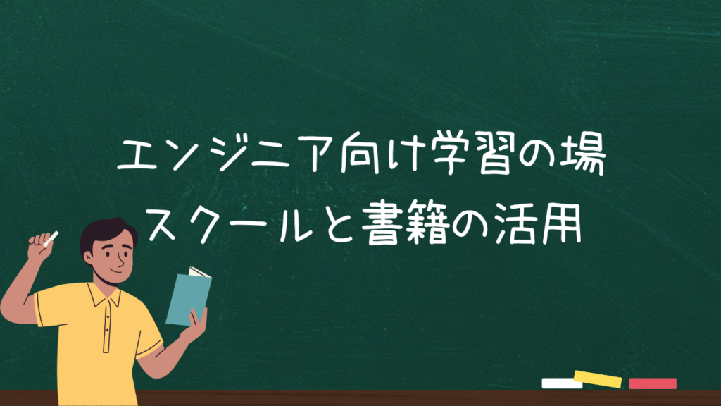 エンジニア向け学習の場：スクールと書籍の活用