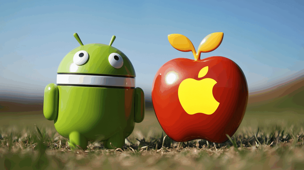 AndroidアプリとiOSアプリの基本的な開発環境