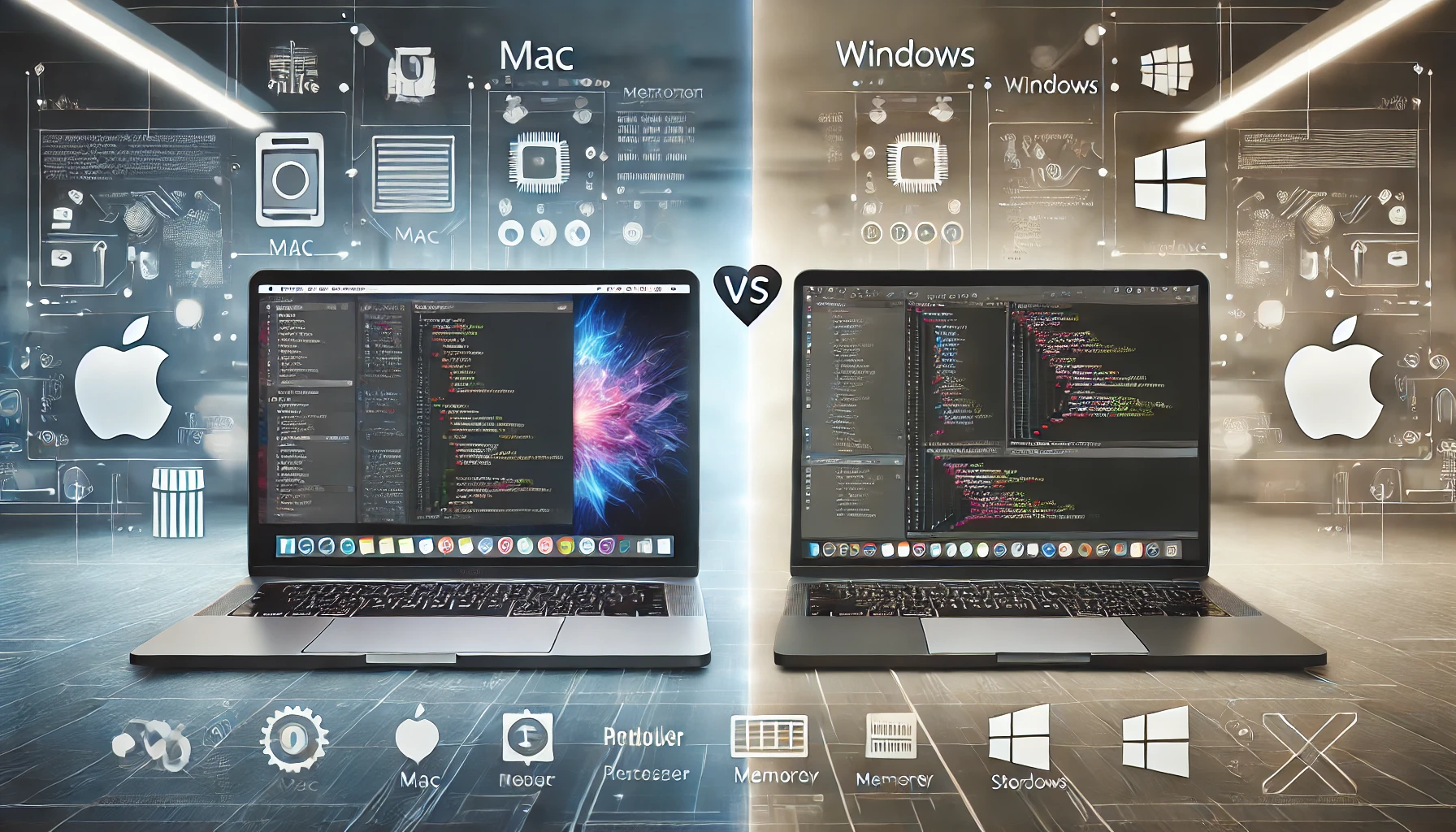 プログラミングに最適なパソコンスペックとは？MacとWindowsの比較