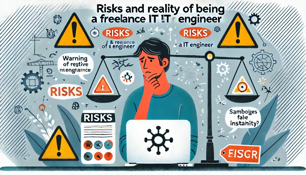 フリーランスエンジニアのリスクと現実