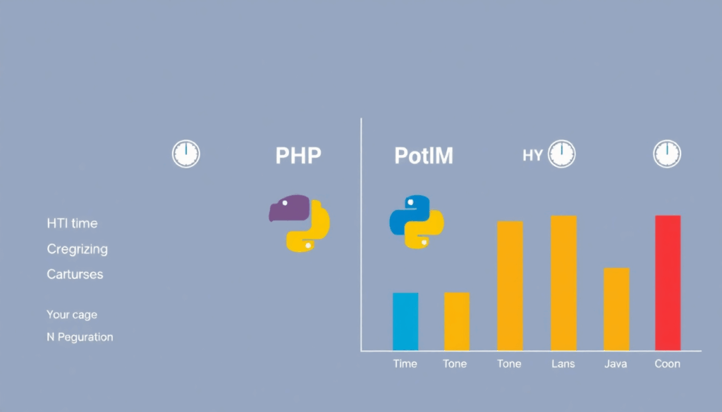 html・php・python・java言語の習得時間