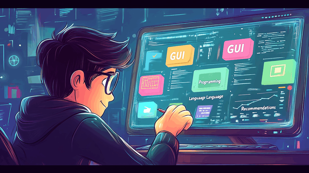 GUIプログラミング言語のおすすめ入門