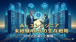 AIエンジニア未経験40代の生存戦略　30代との違いと勝機