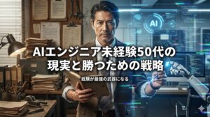 AIエンジニア未経験50代の現実と勝つための戦略