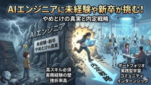 AIエンジニアに未経験や新卒が挑む！やめとけの真実と内定戦略