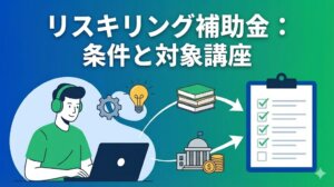 フリーランス向けリスキリング補助金の条件と対象講座を徹底解説